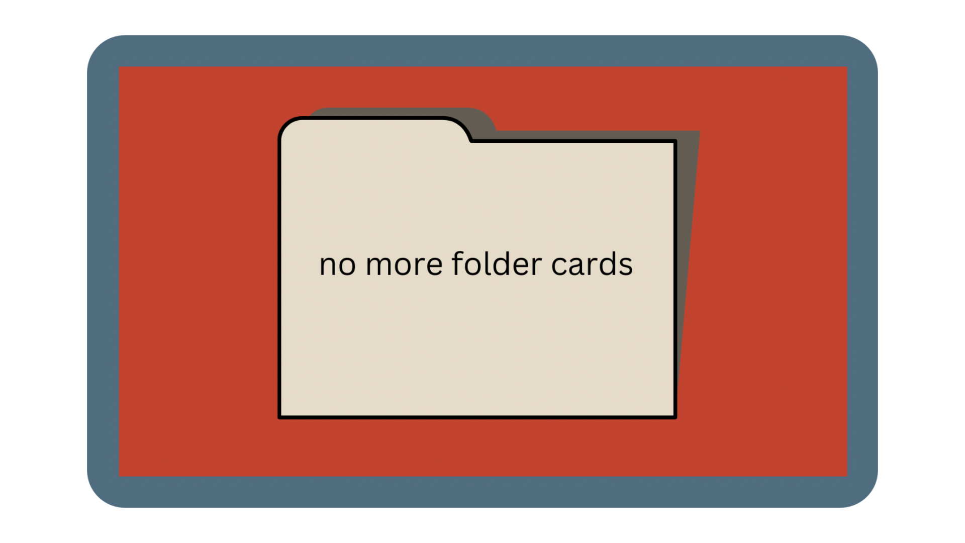 Why I stopped using folder cards in my analog Zettelkasten 📝